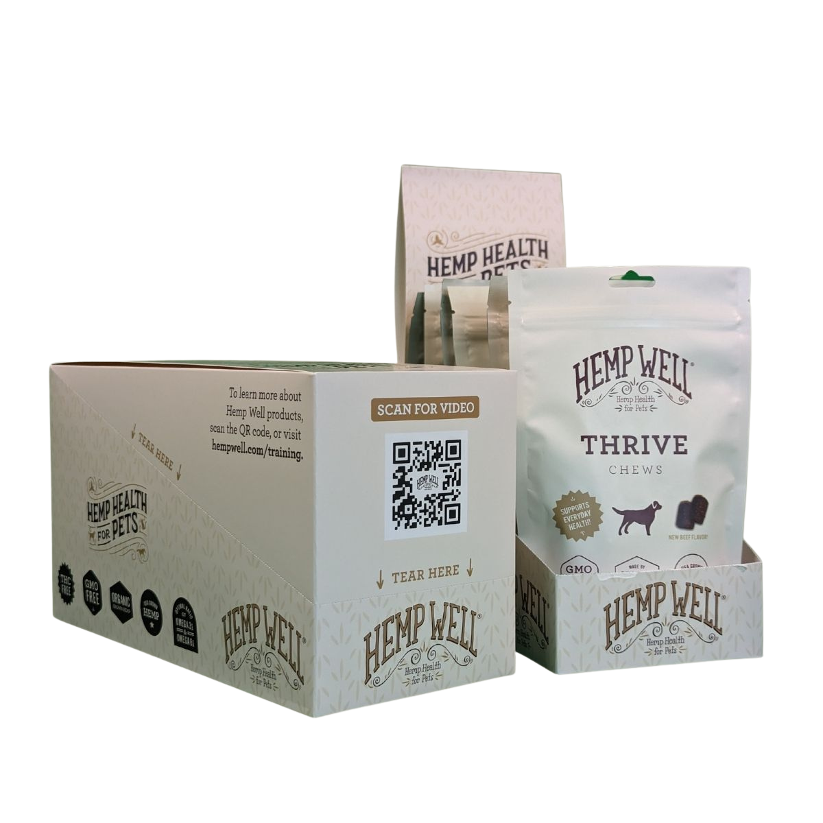 Thrive Dog Soft Chew 30 ct Shipper PDQ (6 units)