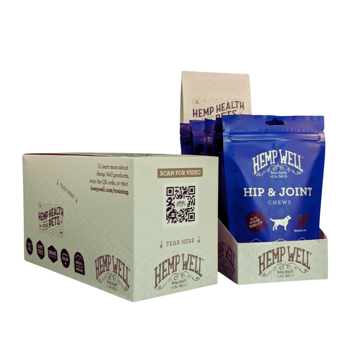 Hip & Joint Dog Soft Chew 30 ct Shipper PDQ (6 units)