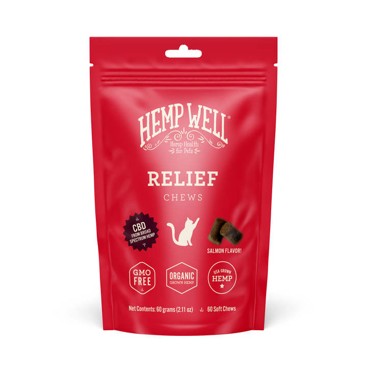 Relief CBD Cat Soft Chews - 60 ct
