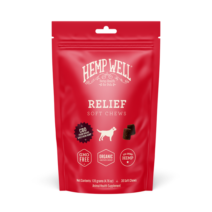 Relief CBD Dog Soft Chews - 30 ct