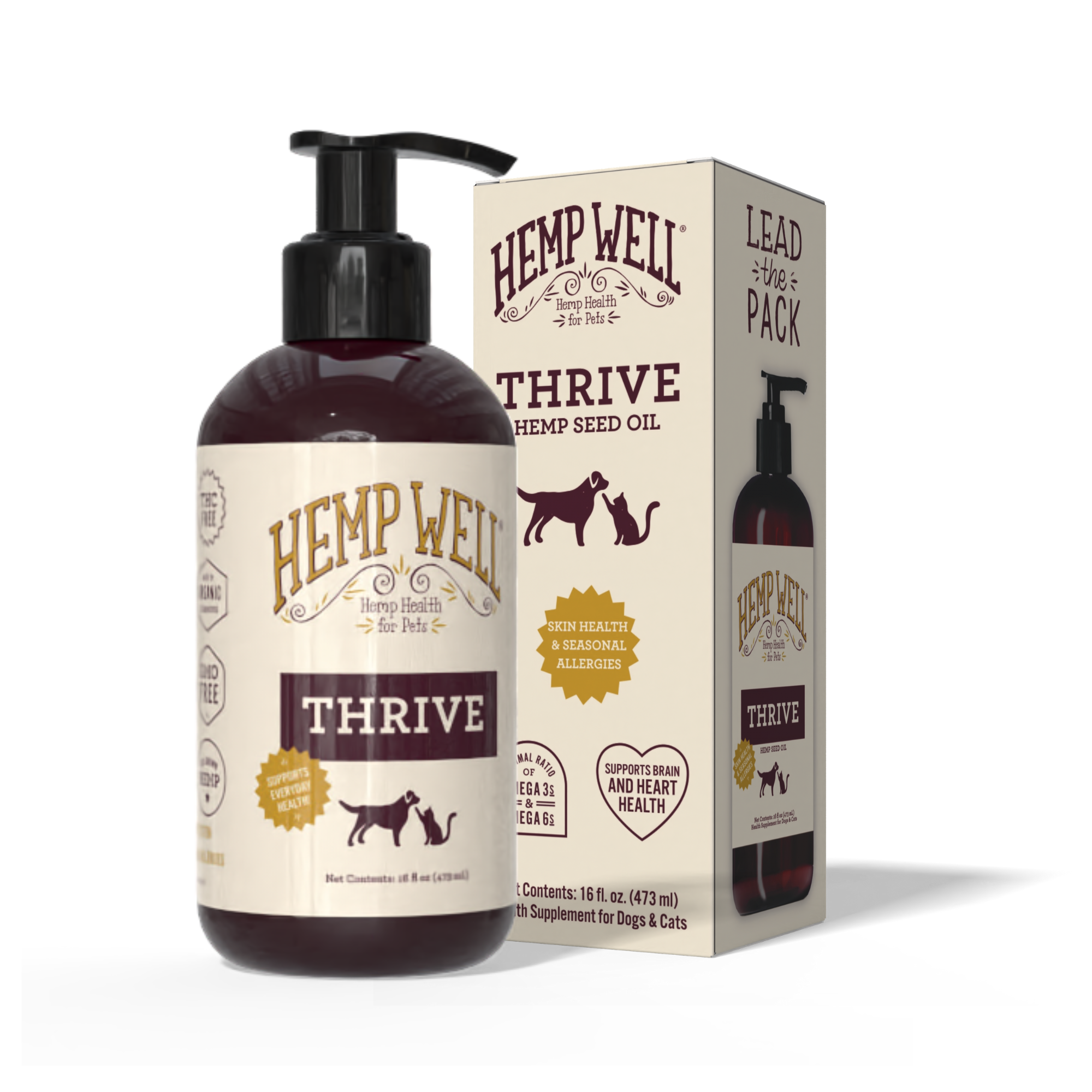 Thrive Oil for Dog & Cats - 16 oz