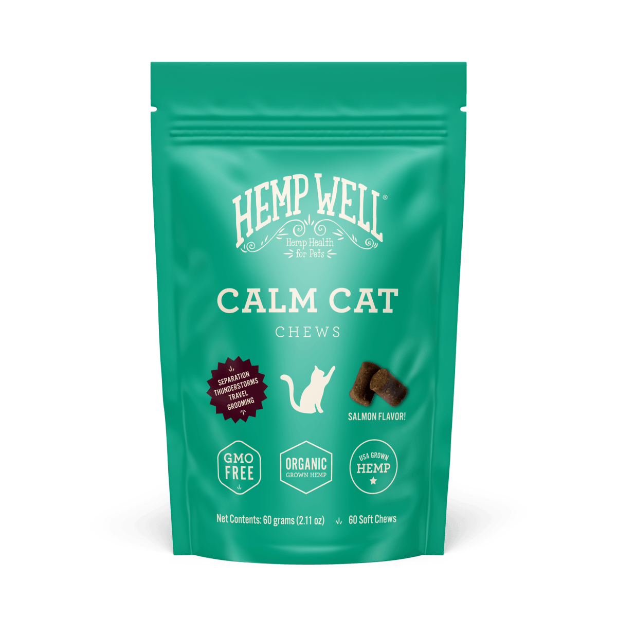Calm Cat Soft Chews - 60 ct