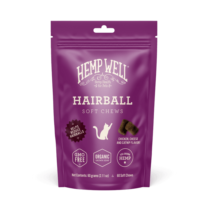 Cat Hairball Soft Chews - 60 ct