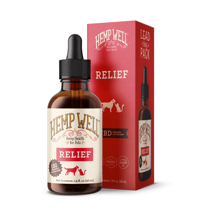 Relief CBD Oil Dog & Cat - 2 oz