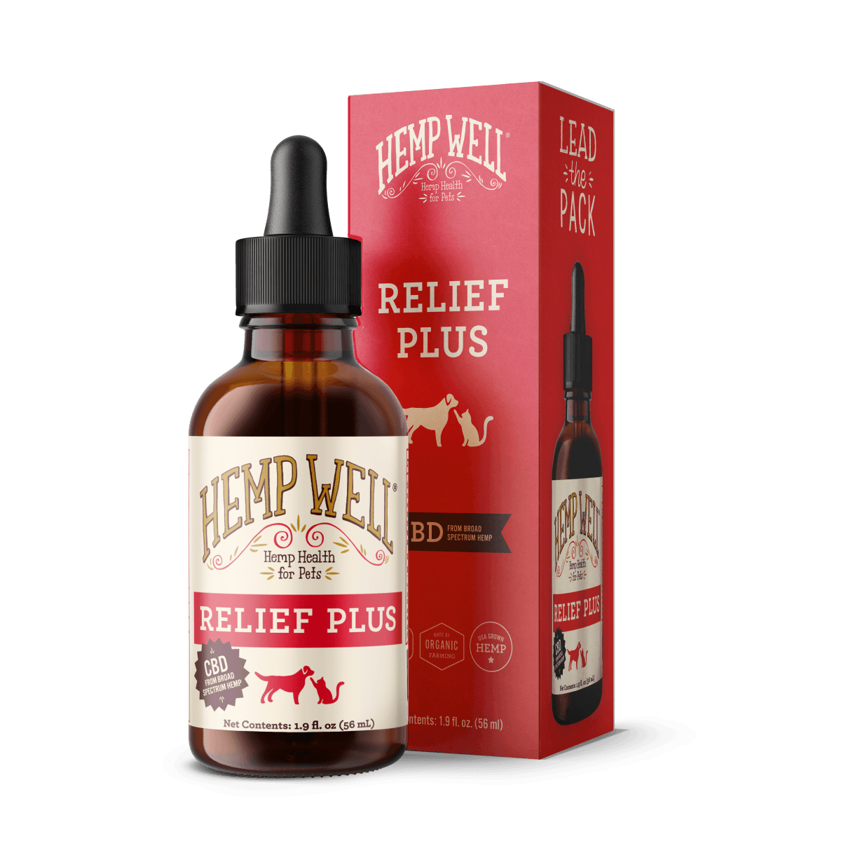 Relief Plus (CBD) Oil - Hemp Well cat cbd CBD CBD for dogs