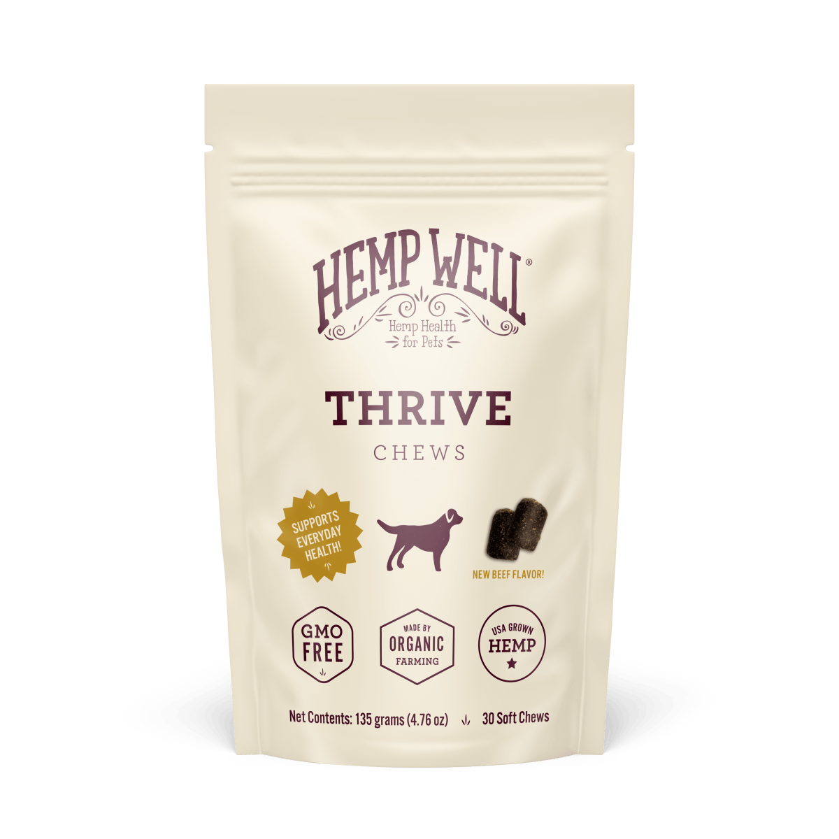 Thrive Dog Soft Chews - 30 ct