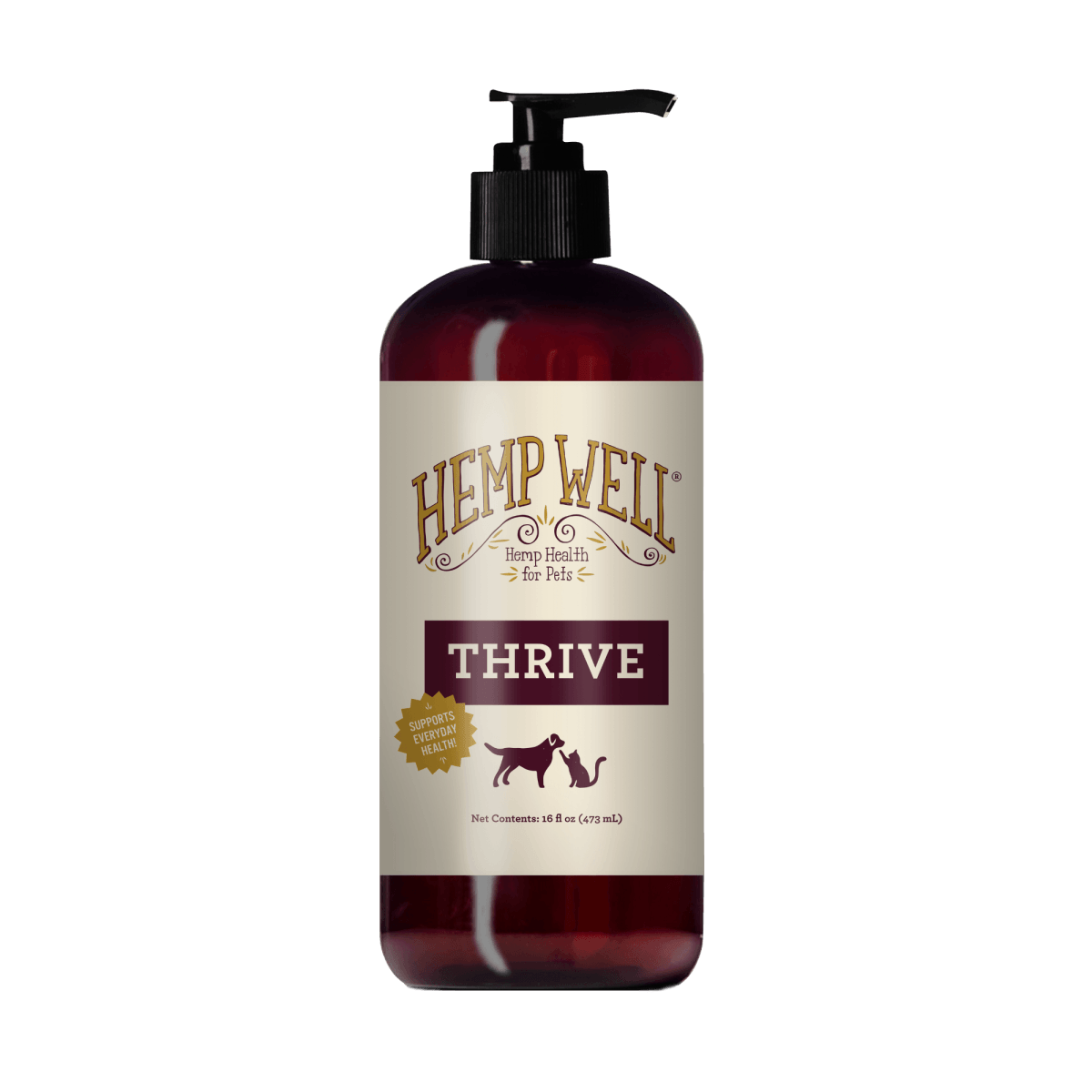 Thrive Oil for Dogs & Cats - Hemp Well cat Dog Hemp Well Thrive