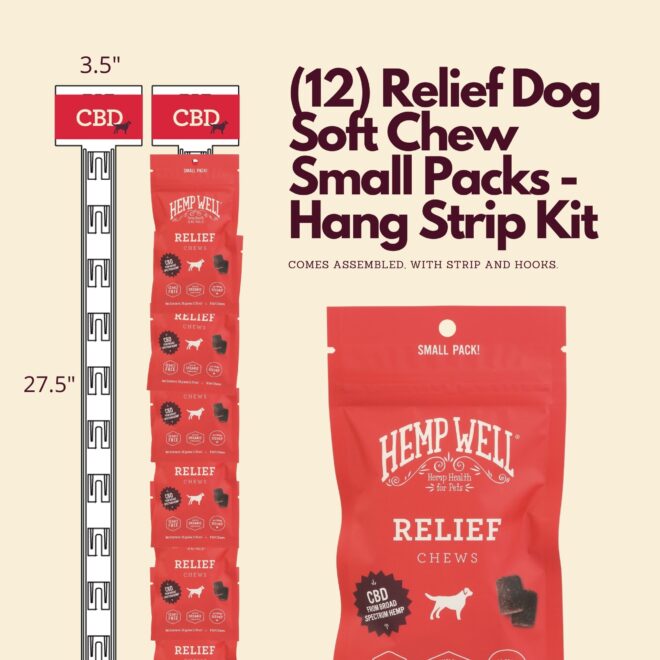 CBD Relief Soft Chew Hang Strip