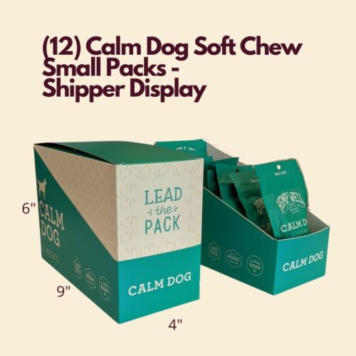 Calm Dog Soft Chew Small Packs - Shipper Display