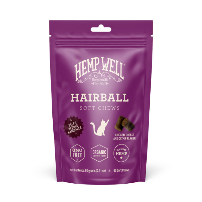 NEW Hairball Cat Soft Chews - 60 Ct.